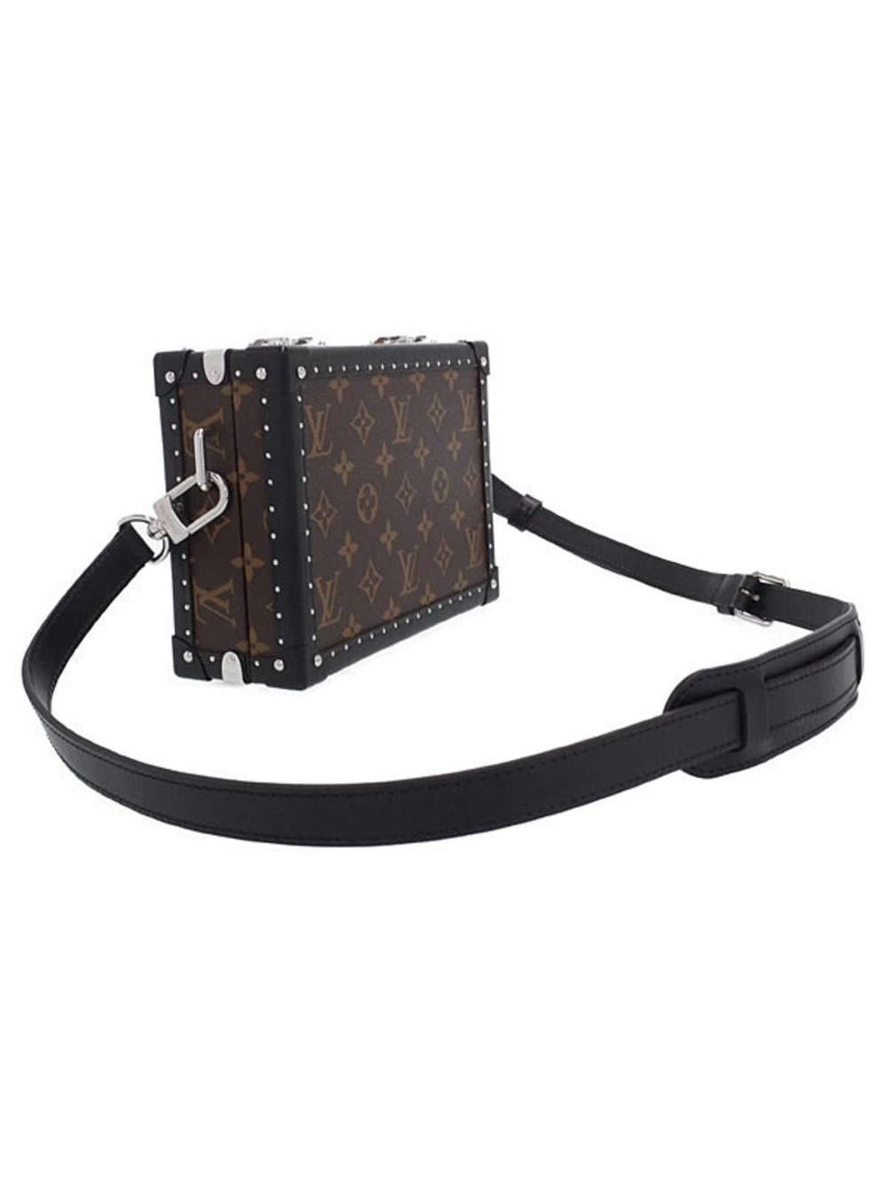 Louis Vuitton Shoulder Monogram Bag Clutch Brown